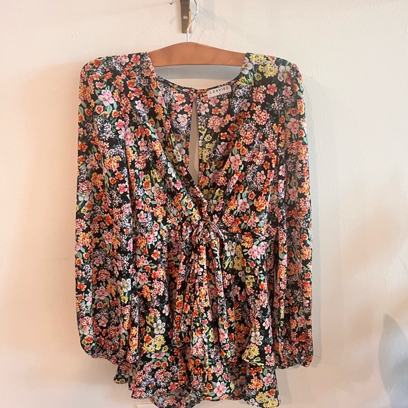Loavies Floral Women's playsuit - Picture 1 of 4